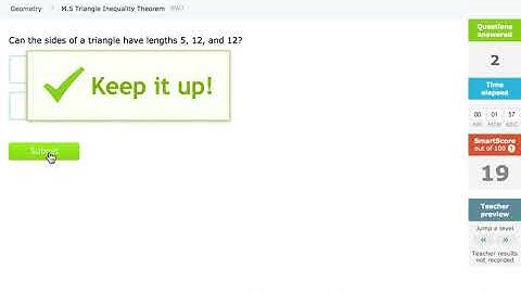 M 5 Triangle Inequality Theorem