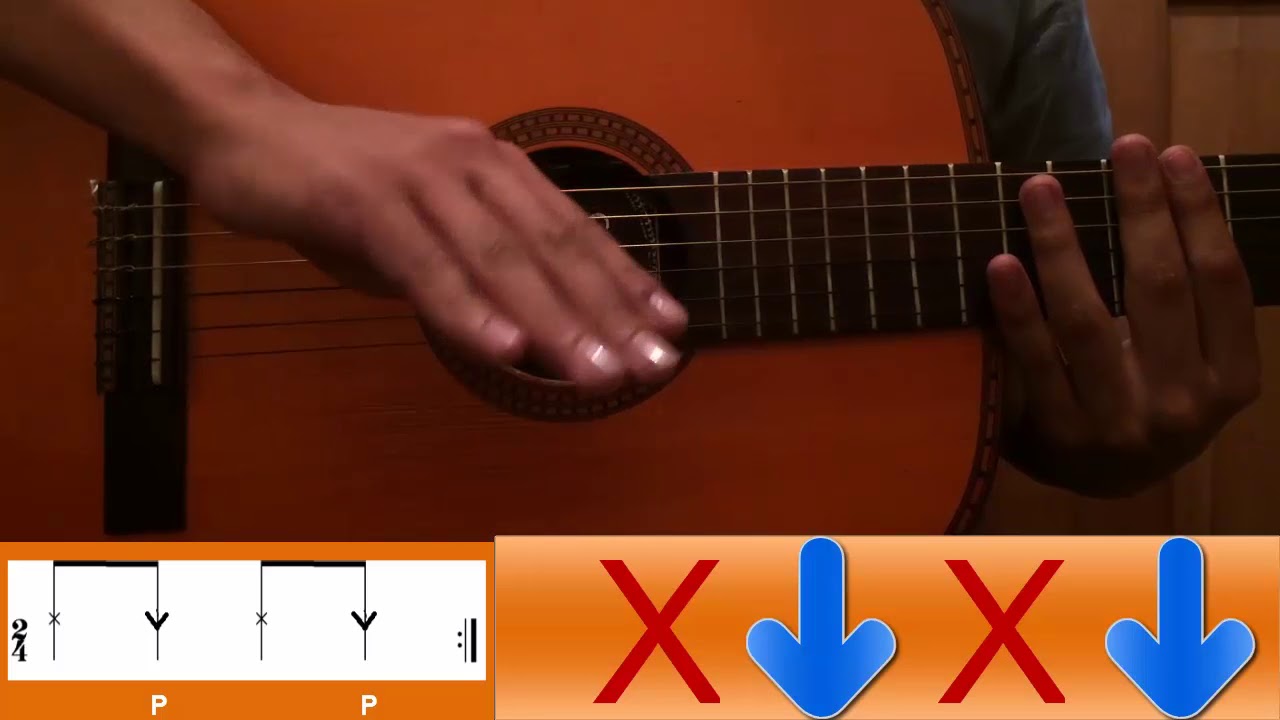 Tocar el ritmo de cumbia en guitarra/3 formas de tocar cumbia en guitarra -  YouTube