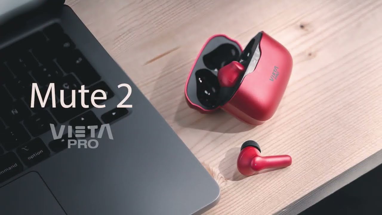 Auriculares Noise Cancelling Vieta Pro Mute 2 True Wireless Rojo - Auriculares  inalámbricos - Los mejores precios