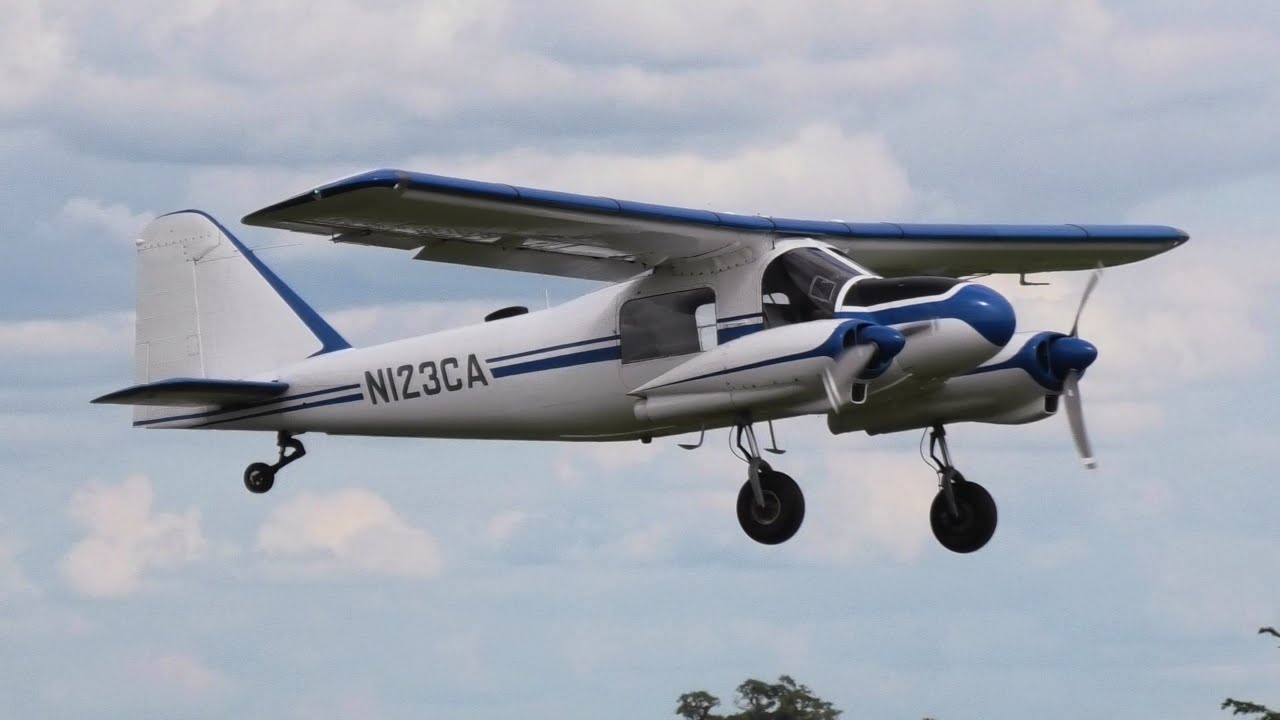 Dornier Do 28A-1 N123CA Display Practice at Old Warden Aerodrome
