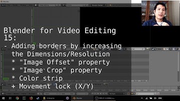 Adding borders with Blender