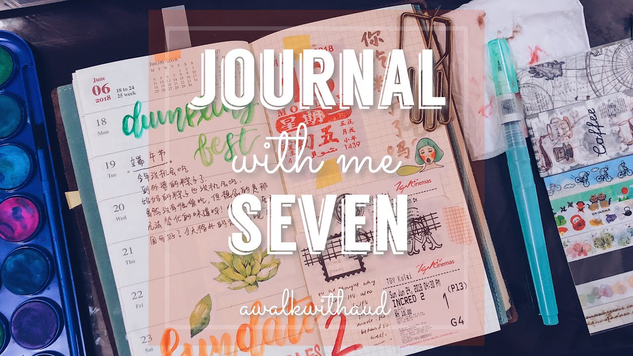Travelers Notebook | JOURNAL WITH ME #7 | A Walk With Aud