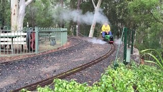 NSW C38 Class #3807 - Galston Valley Railway - 23/04/2016 Play Day