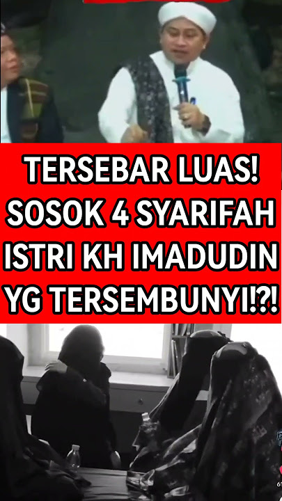 WIDELY SPREAD! THE HIDDEN FIGURES OF KH IMADUDIN'S 4 SYARIFAH WIVES!?! #nasabpolemic #nasabhabaib...