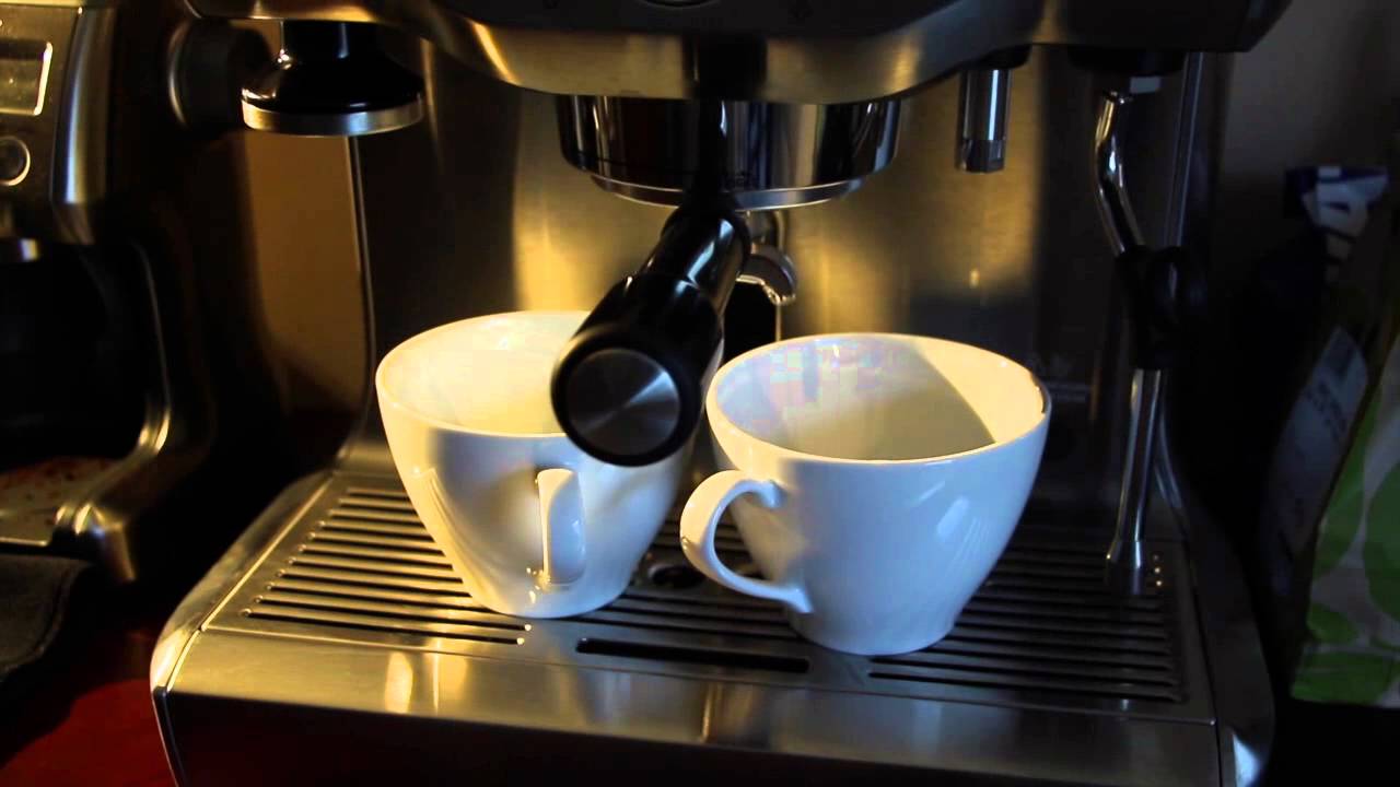 Breville BES920XL Dual Boiler Espresso Machine - YouTube