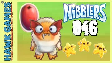 Fruit Nibblers Level 846 - 3 Stars Walkthrough, No Boosters