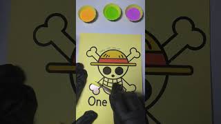 Watch me bring the world of One Piece to life. -Luffy #sandart #asmr #ytshorts #satisfying #onepiece