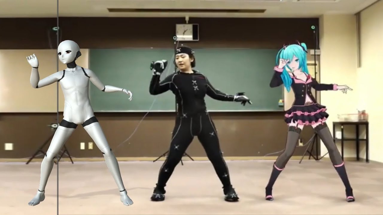 Comparison Of 50 Markerless MoCap Vs 25k Optical Mocap Miku Comparison of 50 markerless mocap vs 25k optical mocap miku