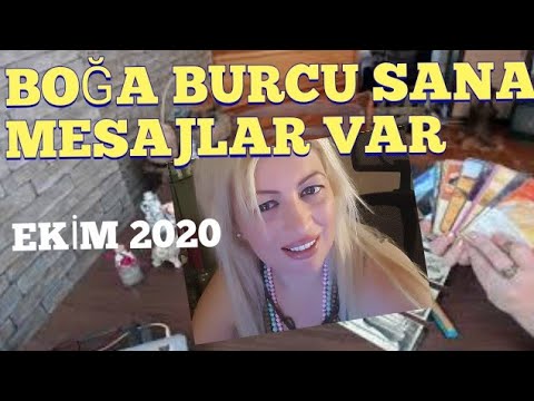 🔮EKİM 2020 BOĞA VE YÜKSELEN BOĞA BURCU SANA ÖZEL YORUM YAPTIM TAROT ASTROLOJİ YORUM BURÇLAR