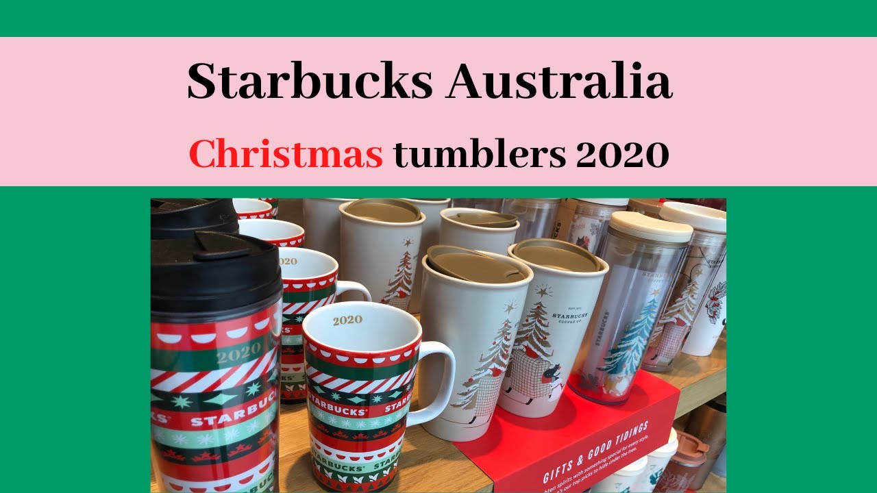 Starbucks Australia Christmas tumblers 2020 【スターバックス オーストラリア クリスマスタンブラー