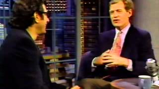 Jeff Goldblum on Letterman - 2 of 2