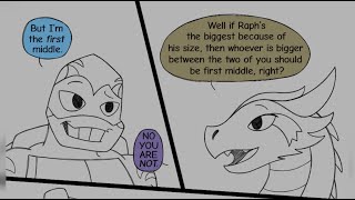 MJ AU - Bonus 25.5 Little Brother - ROTTMNT Comic AU #mjrottmntcomicau