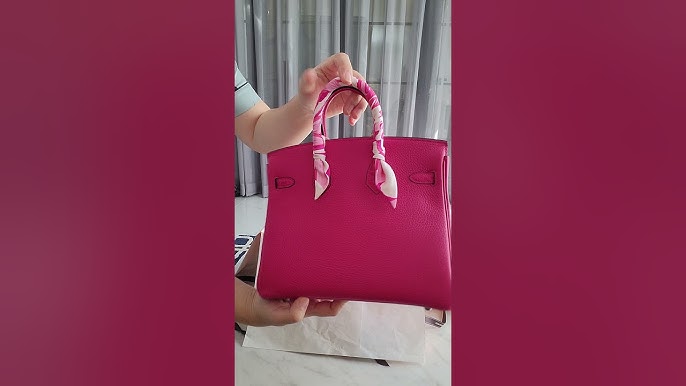 Hermes Evelyne III TPM Bag Framboise Flipperball Sangle Clemence