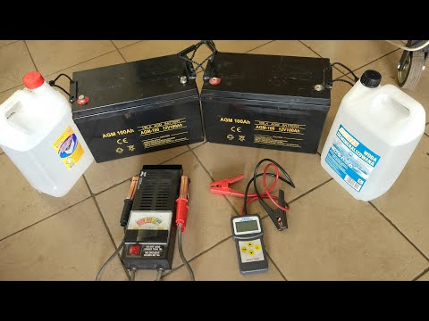 Wideo: Kiedy powinienem napełnić baterię wodą destylowaną?