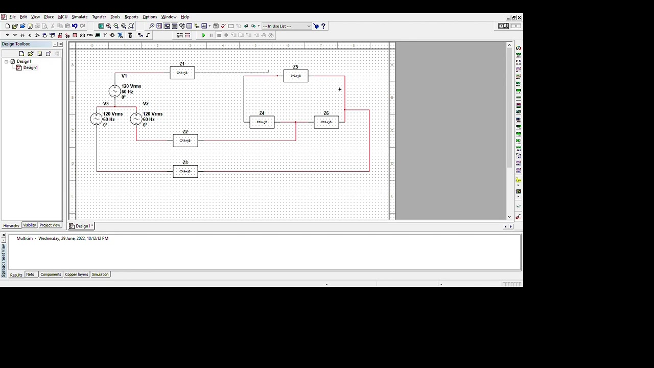 Design1   Multisim   Design1 2022 06 29 22 13 14