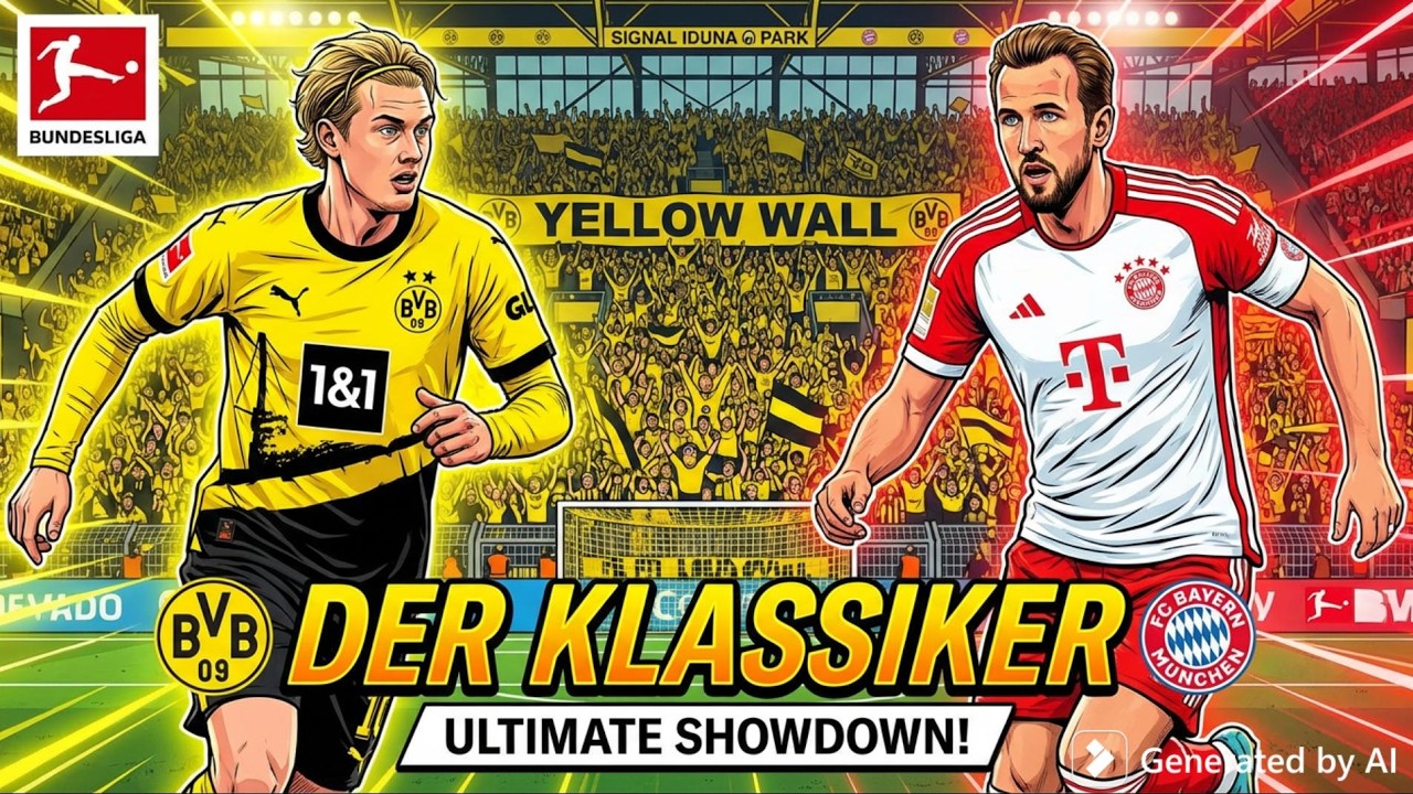 Borussia Dortmund vs. Bayern Munich Bundesliga Clash of the Titans!