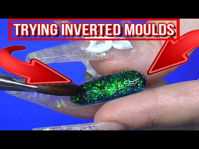 Pin by Inverted Nail Systems Inverted on Acrylic Nails Inverted Moulds |  Neon acrylic nails, Nail art, Sculpted nails