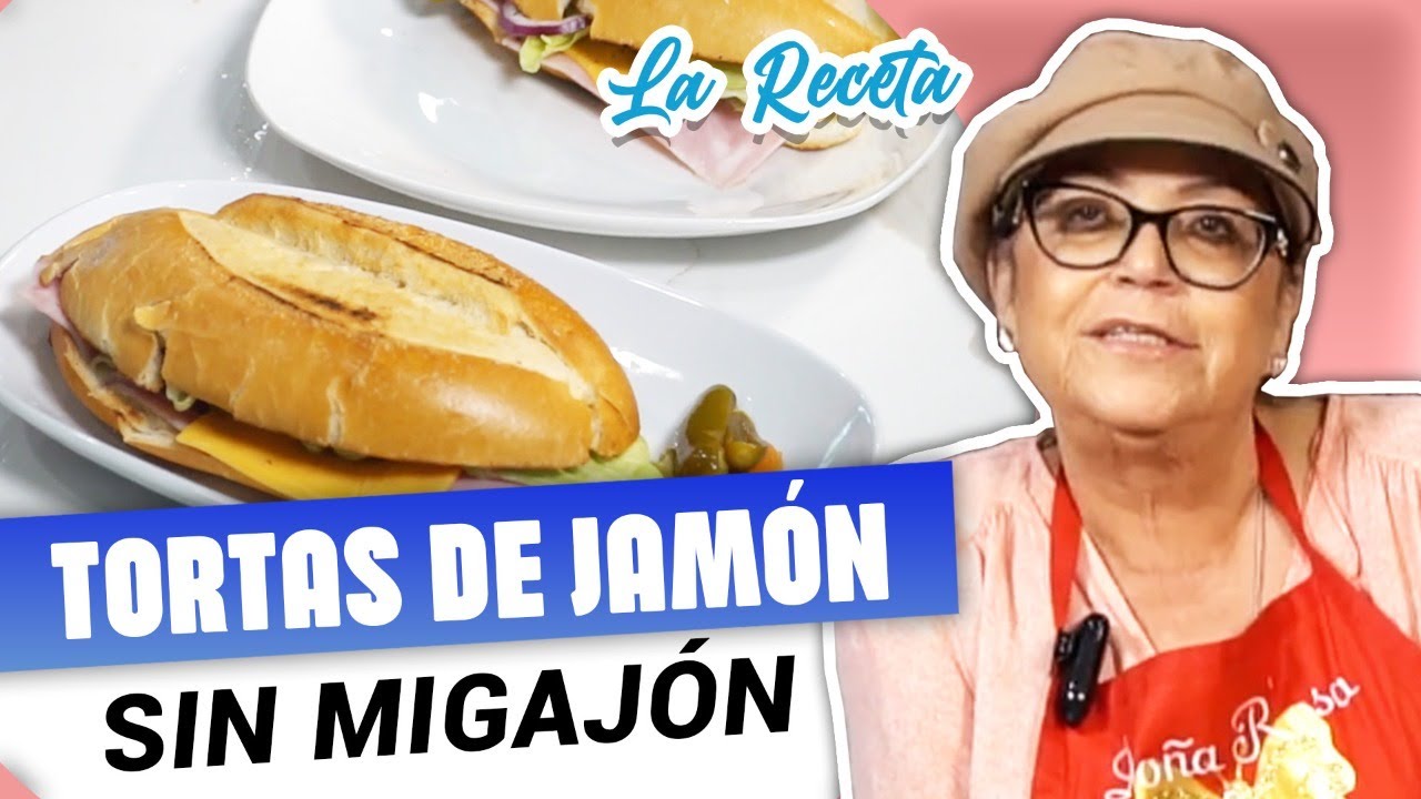 TORTAS DE JAMÓN SIN MIGAJÓN (La Receta) | Doña Rosa Rivera Cocina - YouTube