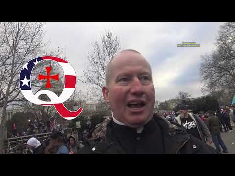 Capitol Exorcism of Demonic Baphomet by Catholic Priest David Fulton