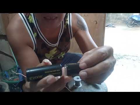 #diydivingtorch [Parallel Circuit connection 26650 battery for DIY rechargeable diving flashlight]