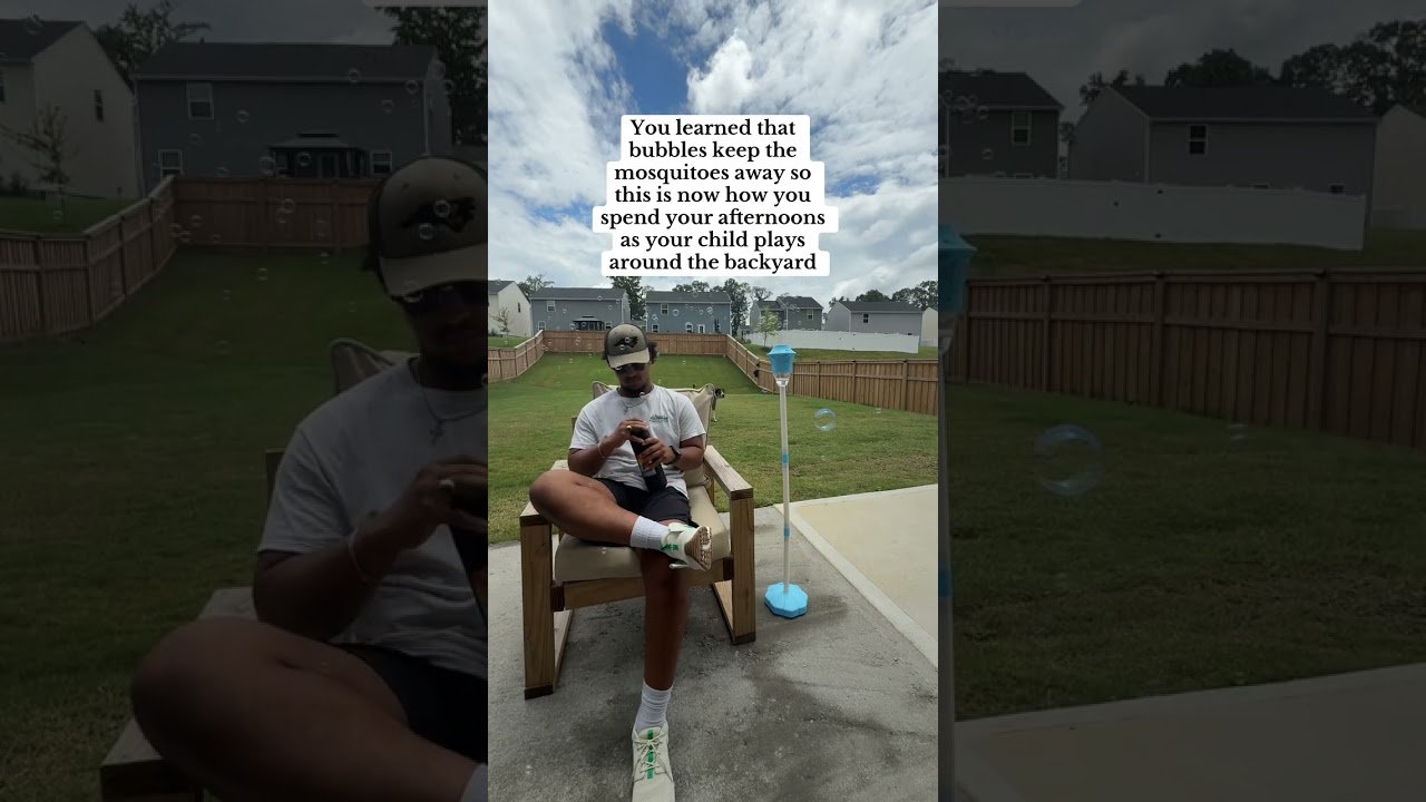 Run & get yourself a bubble machine! 