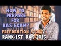 How to Prepare for RAS-Exam | 1st RankHolder-Bhawani Singh-Preparation Story|Bhatia Ashram