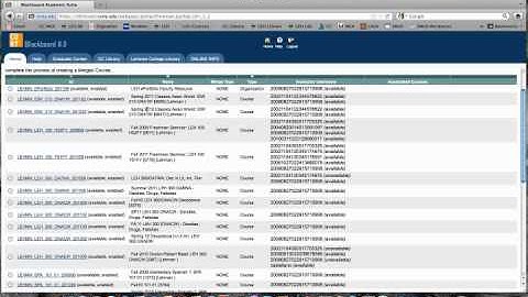 How to do a Course Merge in Blackboard.mp4