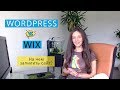 WIX vs WORDPRESS. Сравнение двух платформ. Что лучше?