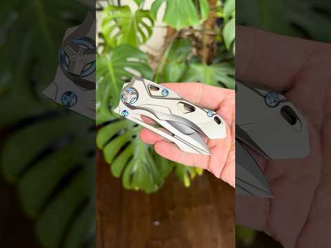 Forever Steel Athron A Declynx Design Dinosaur Skull M390 Rike Ketuo OEM Titanium Framelock 