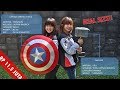 100% VIBRANIUM ALAMI!! UNBOXING 1:1 Movie Prop Replica CAPTAIN AMERICA SHIELD and MJOLNIR!!