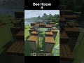 Bee House 🐝  #minecraft #shorts