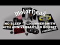 Motorhead - No Sleep ‘Til Hammersmith unboxing the 40th Anniversary CD Boxset