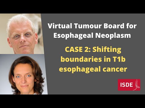 टी 1 बी एसोफेजेल कैंसर में स्थानांतरण सीमाएं: एसोफेजियल नियोप्लाज्म केस 2