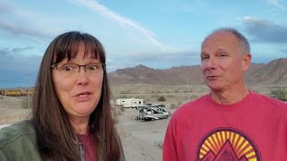 It's Time for Plan Q // Rocking 40MPH Winds // Quartzsite boondocking // Part 3 of 3