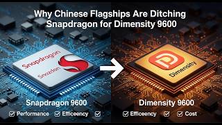 Why Chinese Flagships Are Ditching Snapdragon For Dimensity 9600