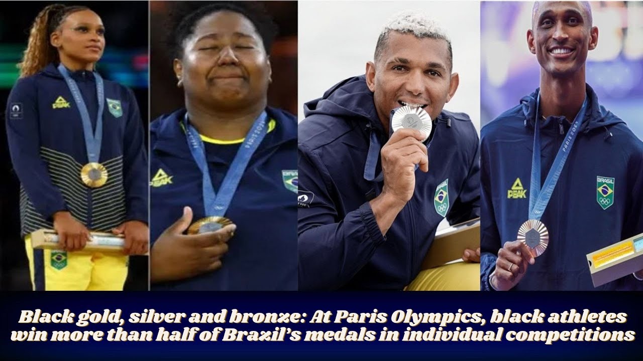At Paris Olympics, black athletes win more than half of Brazil’s medals ...