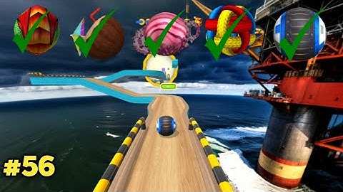 🏈Going Balls ; Super Speed Run Hard Walkthrough | Level 56 || los game || Arbaz Guru Gaming |