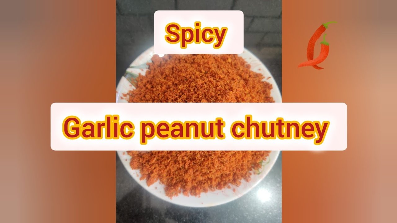 SPICY GARLIC PEANUT CHUTNEY | HOMEMADE | SOUTH INDIAN | EASY TO MAKE |