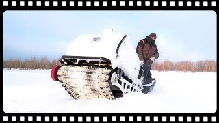 Мотобуксировщик БТС с двигателем Lifan 190FD 15 л.с. Отзыв владельца спустя два года эксплуатации.