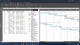 77.  Updating the whole Project - Microsoft Project online