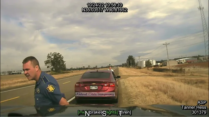 Use of Force Traffic Stop Children Forrest City Ar...