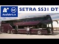 2018 Setra S531 DT - der neue Doppelstockbus: erster Eindruck, Sitzprobe, Mitfahrt