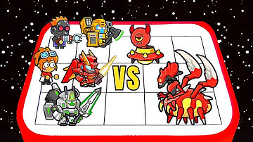 MERGE ROBOT MECH GAME - Merge Monster Evolution, Strategy Gameplay 