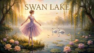 Swan Lake Lullaby ✨ Peaceful Music Box Waltz for Sleep & Relaxation