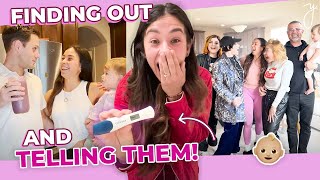 FINDING OUT I'm Pregnant  & TELLING MY HUSBAND, Family, and Friends!! Baby #2!! by Yovana Mendoza 6,837 views 1 year ago 13 minutes, 13 seconds