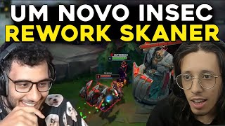 MELHOR ''TREINO'' PRO CBOLÃO, INSEC DO NOVO SKANER, BUERO GORDOX - RENECRODILO LEAGUE OF LEGENDS