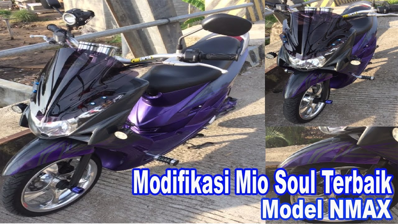 Modifikasi Mio M3 Blue Core By Zira Bundhet