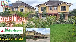 Inside SAFARICOM Multimillion Gated Estate In Athiriver- Crystal Rivers- Posh & ultra-modern @8.5M