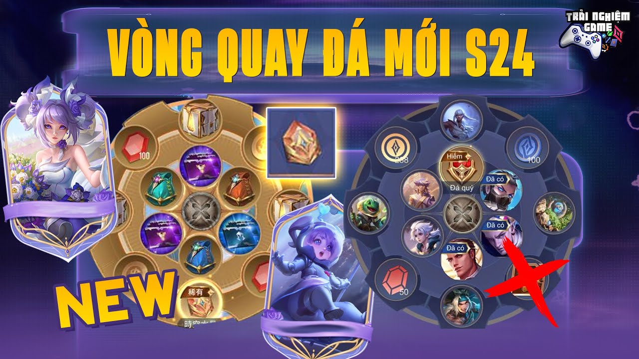 Vòng Quay Thời Không Mùa 24 - Gà Rán Nâng Cấp Vòng Quay Đá Quý - Trải ...
