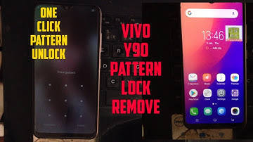 how to unlock remove  Vivo Y90  Pattern lock with mrt key